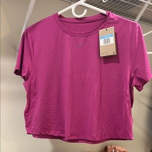 Nike One dry fit Women's Pink Crop Top